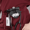 Yellow Stethoscope Holder Nurse Accessory with RN Registered Nurse Title