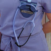Cute Sky Blue-colored Stethoscope Holder or Nurse tool or Nurse accessory for nurses called Stethbadge.