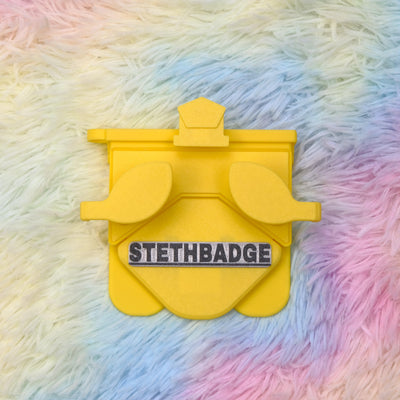 Stethoscope holder nurse tool new colorful yellow