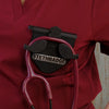 Black-colored Stethoscope Holder or Nurse tool or Nurse accessory for nurses called Stethbadge.